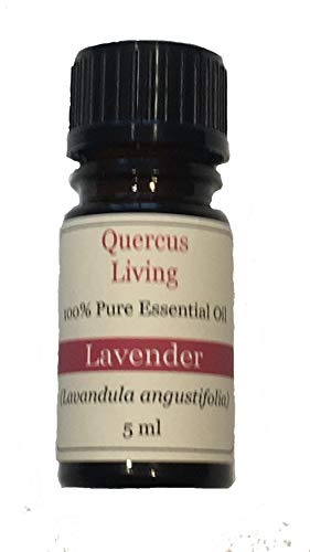 Quercus Living Fragrant Lavender Filled Large Bags and Cedarwood Hanging Rings, Lavender Essential Oil, Cedarwood Essential OIl