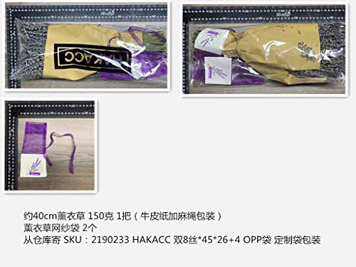 HAKACC Lavender Bundles Natural Dried Flowers Never Withered Decorative Flowers Bouquet for Wedding,Home,Office