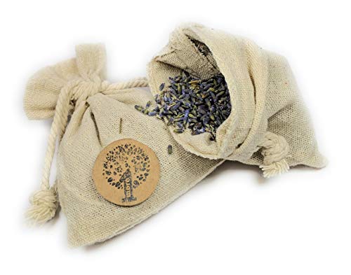 handmade 2 Linen Lavender Bags Natural Fragrant Sachets Aroma Moth Repellant