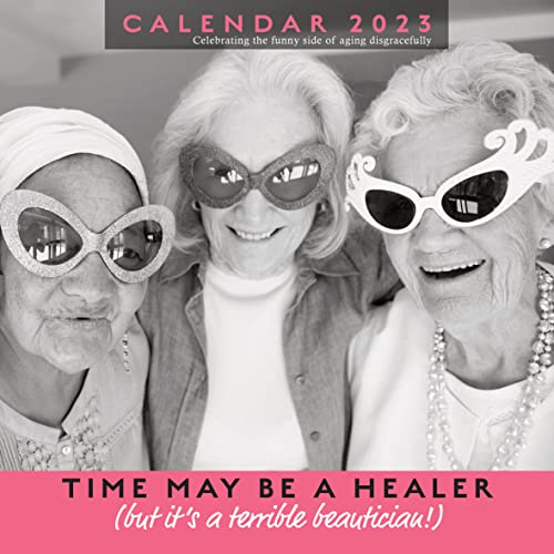 2023 Wrinklies Wit Square Hanging Wall Calendar - No Plastic - 12" x 12" Planner, Age, Elderly, Funny, Humorous, Organiser, Home, Family, Schedule, Agenda, Gift